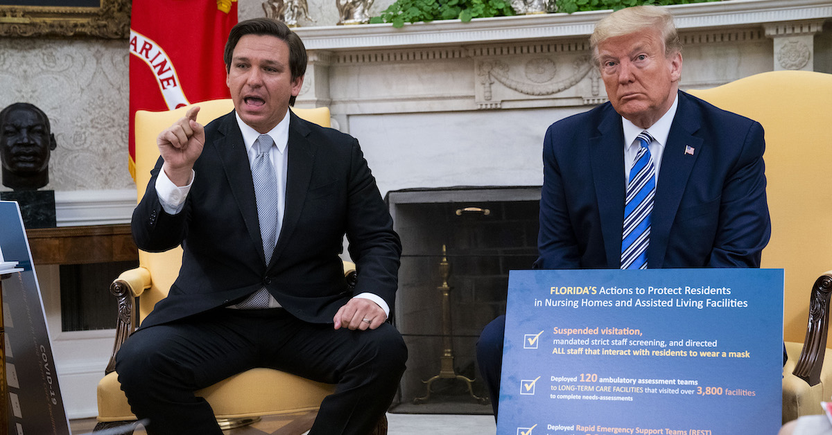 DeSantis Tops Trump in 2024 Straw Poll