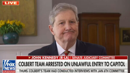 Sen. Kennedy Says Trust in the Media About the Same as Trust in 'Gas Station Sushi'