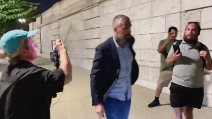 Fanone's Confrontation with Batsht Trump Fans Outside Jan. 6 Hearing Goes From Disturbing to Hilarious in an Instant 7-21