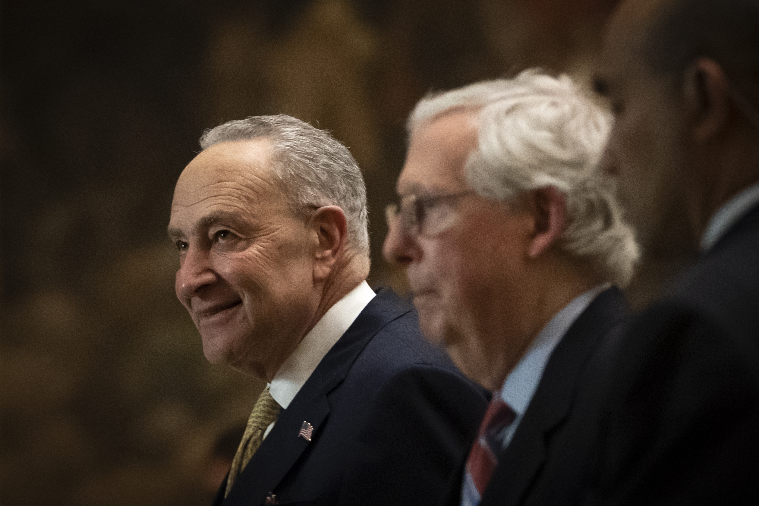 Chuck Schumer and Mitch McConnell