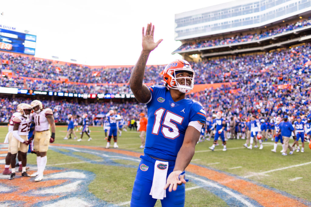 Florida Gators quarterback Anthony Richardson