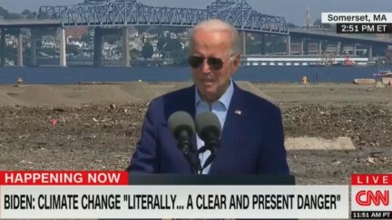 Joe Biden in Somerset, Massachusetts
