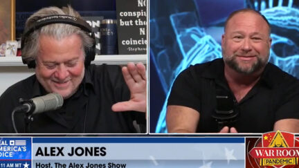 Steve Bannon and Alex Jones Gush Over Each Other