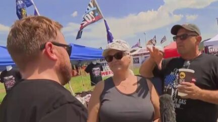Watch CNN's Jaw-Dropping Interviews About Jan. 6 Outside Trump Rally Donie O'Sullivan with Trump supporters