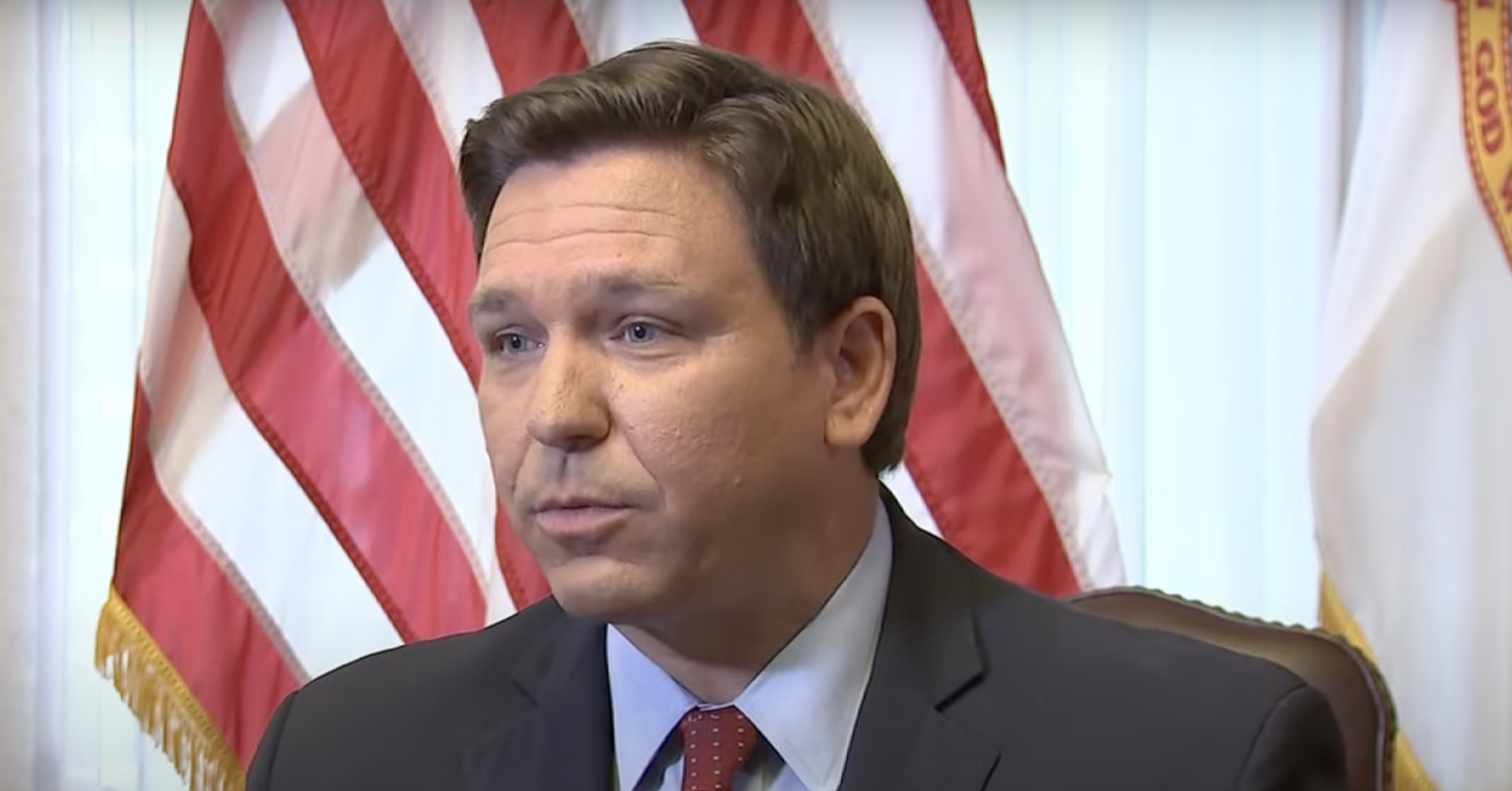 DeSantis ‘Mused’ He Was Jealous of Abbott’s ‘Good Political Fortune’ to be on the Southern Border: Report