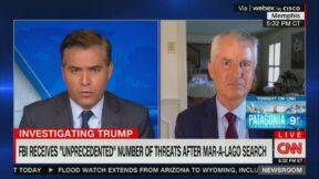 Phil Mudd on CNN with Jim Acosta to discuss threats to FBI