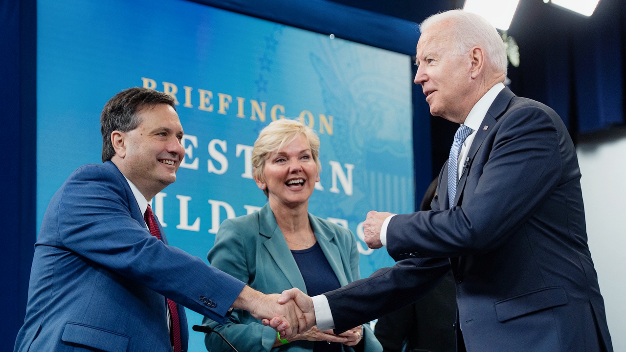 Ron Klain, Jennifer Granholm, Joe Biden