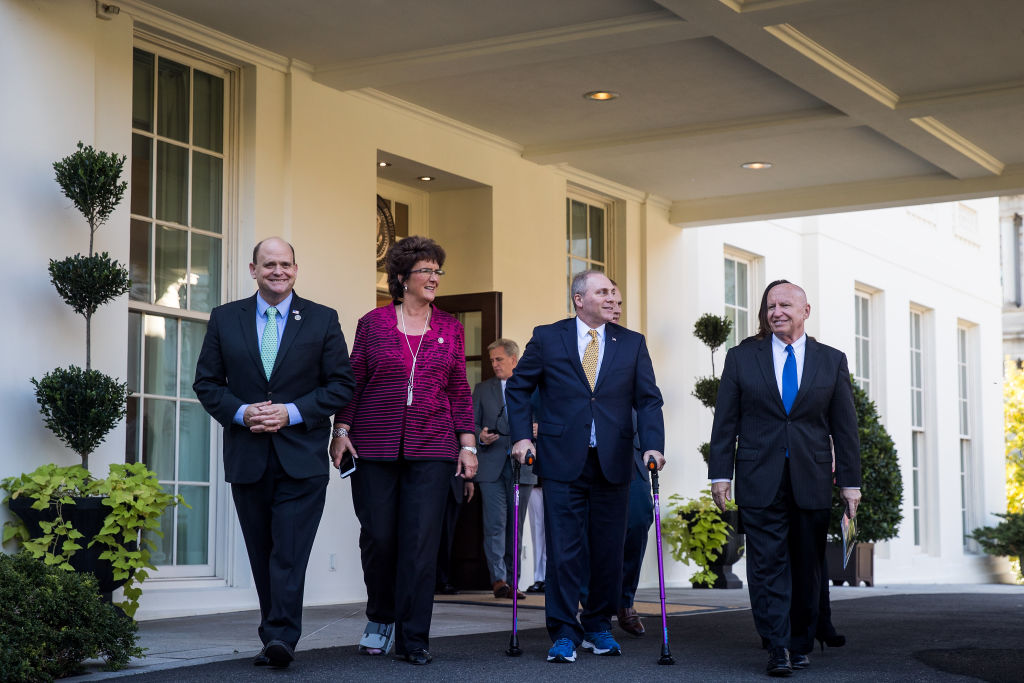 GOP members of congress visiting the white house in 2017