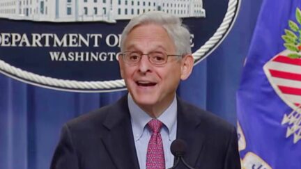 Merrick Garland Bristles at Reporter Who Says DoJ 'Is Going Around' Supreme Court on Abortion