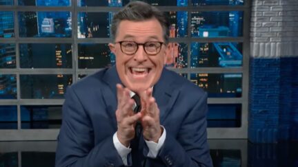 Colbert positively giddy over FBI raid of Mar-a-Lago
