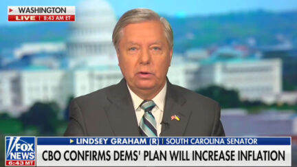 Lindsey Graham Says It's More Likely the Border Is Secure Than Inflation Bill Actually Reducing Inflation