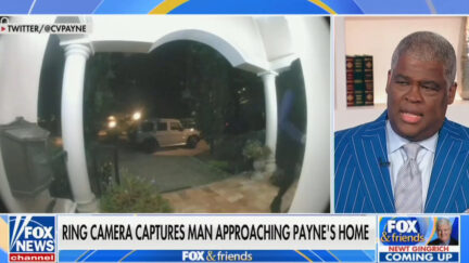 Charles Payne Shares Video of Man Lurking Outside His Home