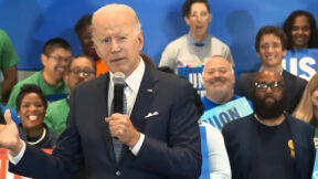 Joe Biden Mocks Republicans Talking About Faith in Elections