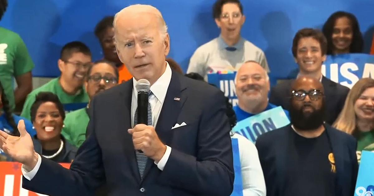 Joe Biden Mocks Republicans Talking About Faith in Elections
