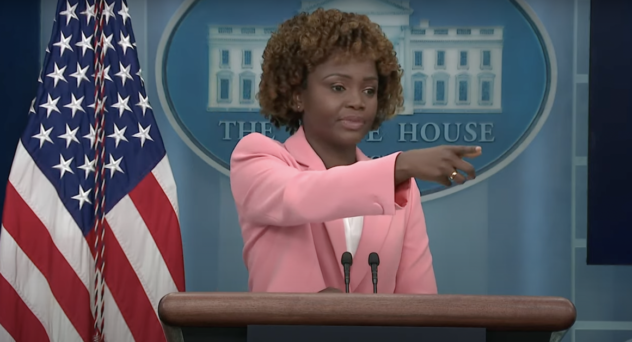 WH Briefing Turns Into a Four Alarm Dumpster Fire as Jean-Pierre is Grilled About Biden Gaffe (mediaite.com)