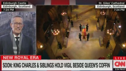 CNN covering vigil for Queen Elizabeth II