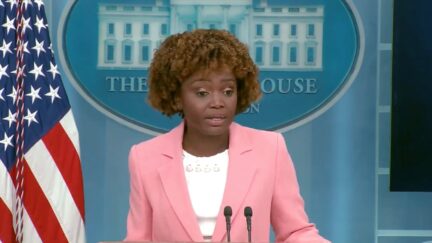 Karine Jean-Pierre holds White House press briefing