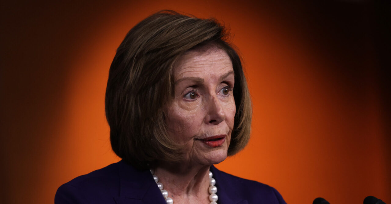 WASHINGTON, DC - SEPTEMBER 30: U.S. Speaker of the House Rep. Nancy Pelosi (D-CA) speaks during her weekly news conference at the U.S. Capitol on September 30, 2022 in Washington, DC. Speaker Pelosi held a weekly news conference to answer questions from members of the press.