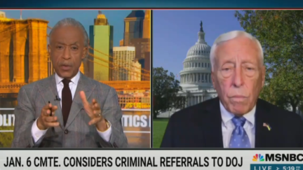 Steny Hoyer appearing on Politics Nation with Rev. Al Sharpton on MSNBC