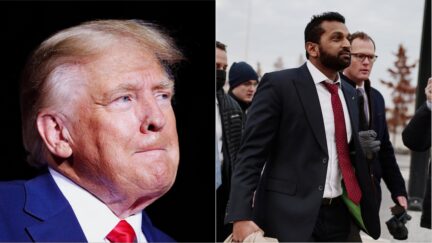 JUST IN Key Aide Kash Patel Spotted At Grand Jury Even As Trump Looks For Way Out Of Mar-A-Lago Jam Getty images split
