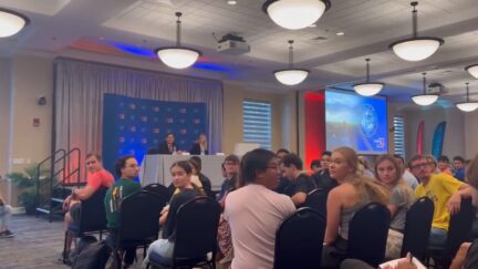 Ben Sasse interrupted by protestors