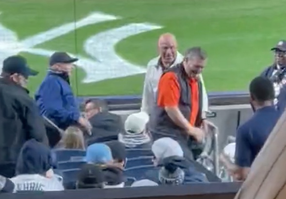 Watch Astros Fan Ted Cruz Get the Yankee Reception You’d Expect: ‘You Racist Piece of Sh*t!’ (mediaite.com)