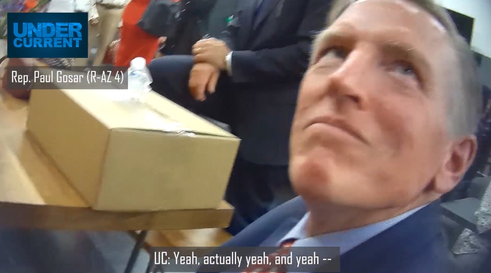 Paul Gosar reacts to migrant "shooter"