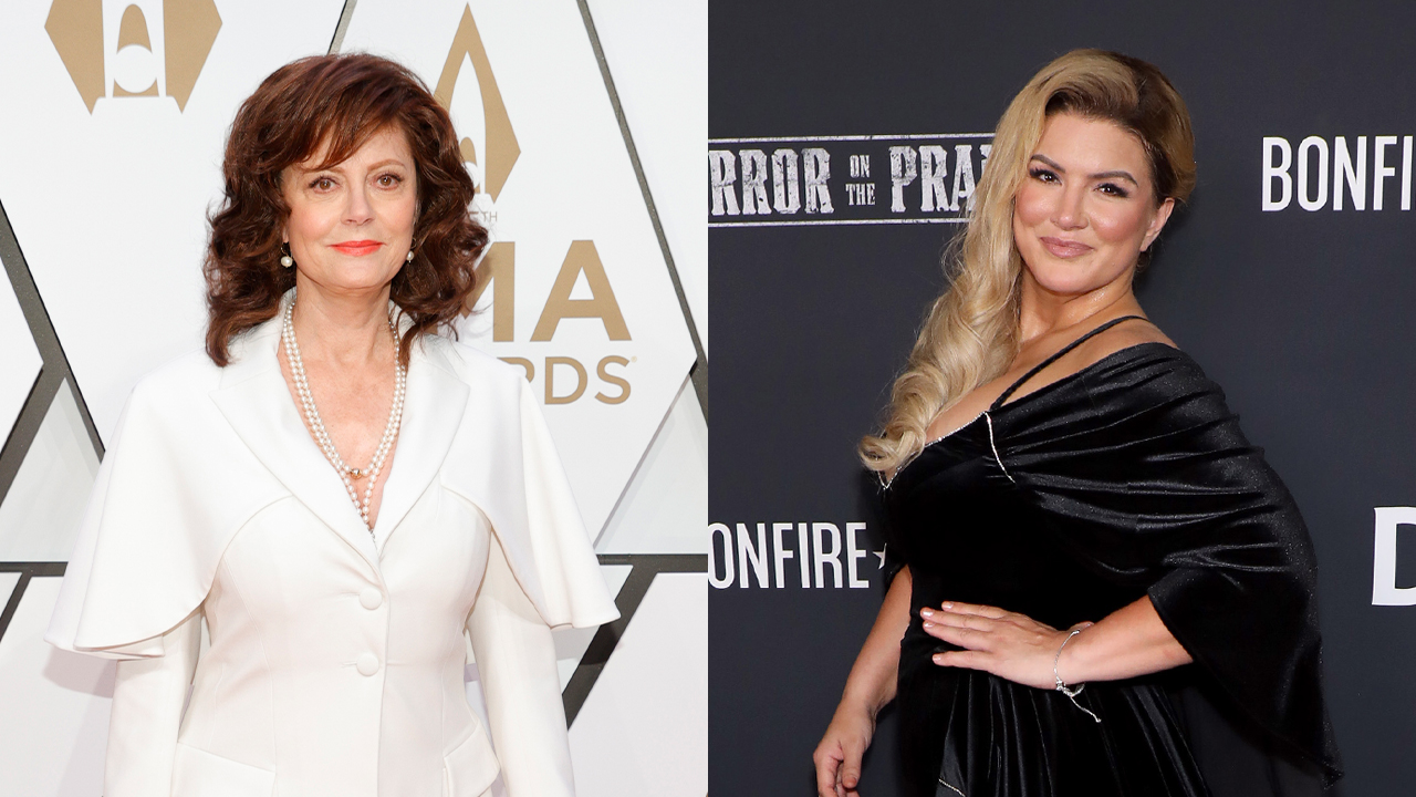 Gina Carano, Critics Ask Why Susan Sarandon's Nazi Germany Post Isn't ...