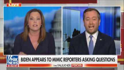 Mercedes Schlapp and Kevin Walling on Oct. 27