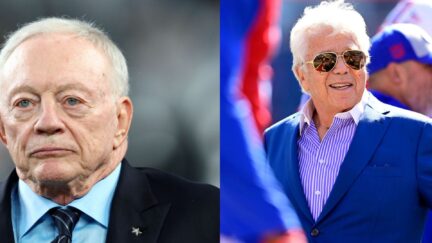 Jerry Jones Robert Kraft
