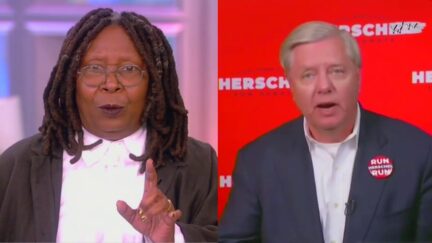 Whoopi Goldberg Goes OFF on Lindsey Graham's Appeal To Blackness For Herschel Walker on The View 'Like We Can't Tell Each Other Apart'