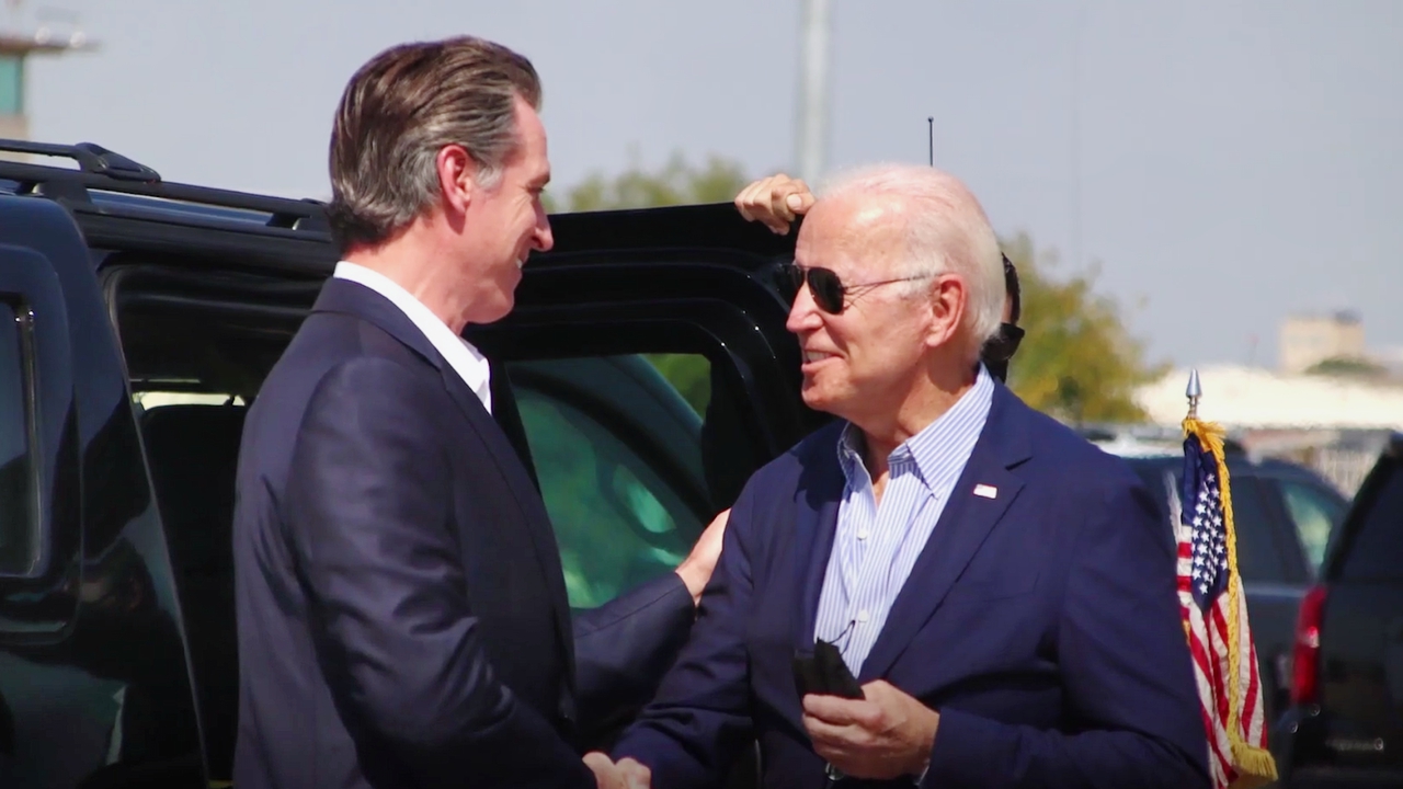 'We Have Your Back': Gavin Newsom Lines Up Behind Biden — Promises He ...