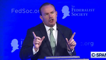 Mike Lee Does Trump Impression