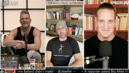 Aaron Rodgers Pat McAfee