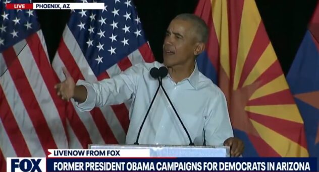 ‘Set Up Your Own Rally!’ Obama Fires Back at Heckler During Speech in Arizona (mediaite.com)