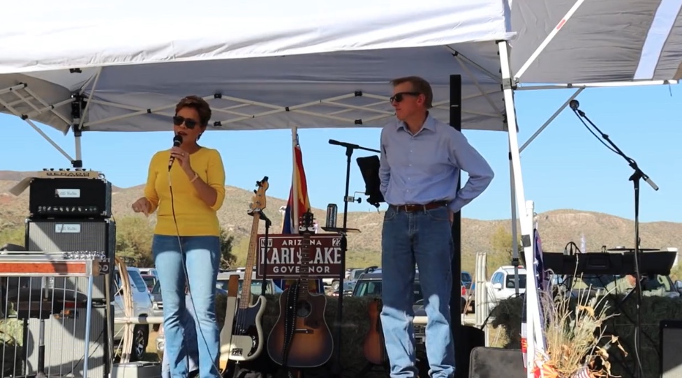 Kari Lake makes stuff up