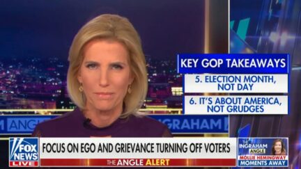 Laura Ingraham takes a jab at Trump