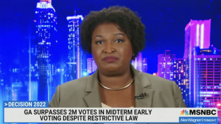 Stacey Abrams Celebrates 'Extraordinary' Black Voter Turnout in Georgia After Calling Voting Law 'Jim Crow 2.0'