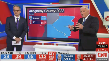 CNN's John King Says Oz Might Win in PA Where Trump Couldn't in 2020: Pittsburgh 'Didn't Like Being Told to Ingest Bleach'