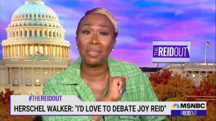 Joy Reid accepts Herschel Walker's debate challenge