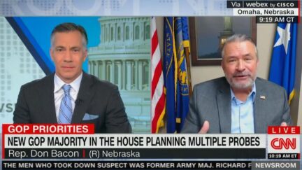 Republican Congressman Tells CNN Americans Don't Want Trump's 'Bombast' in 2024, and Neither Does He
