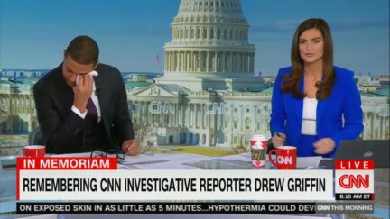 Don Lemon breaks down over drew Griffin's passing