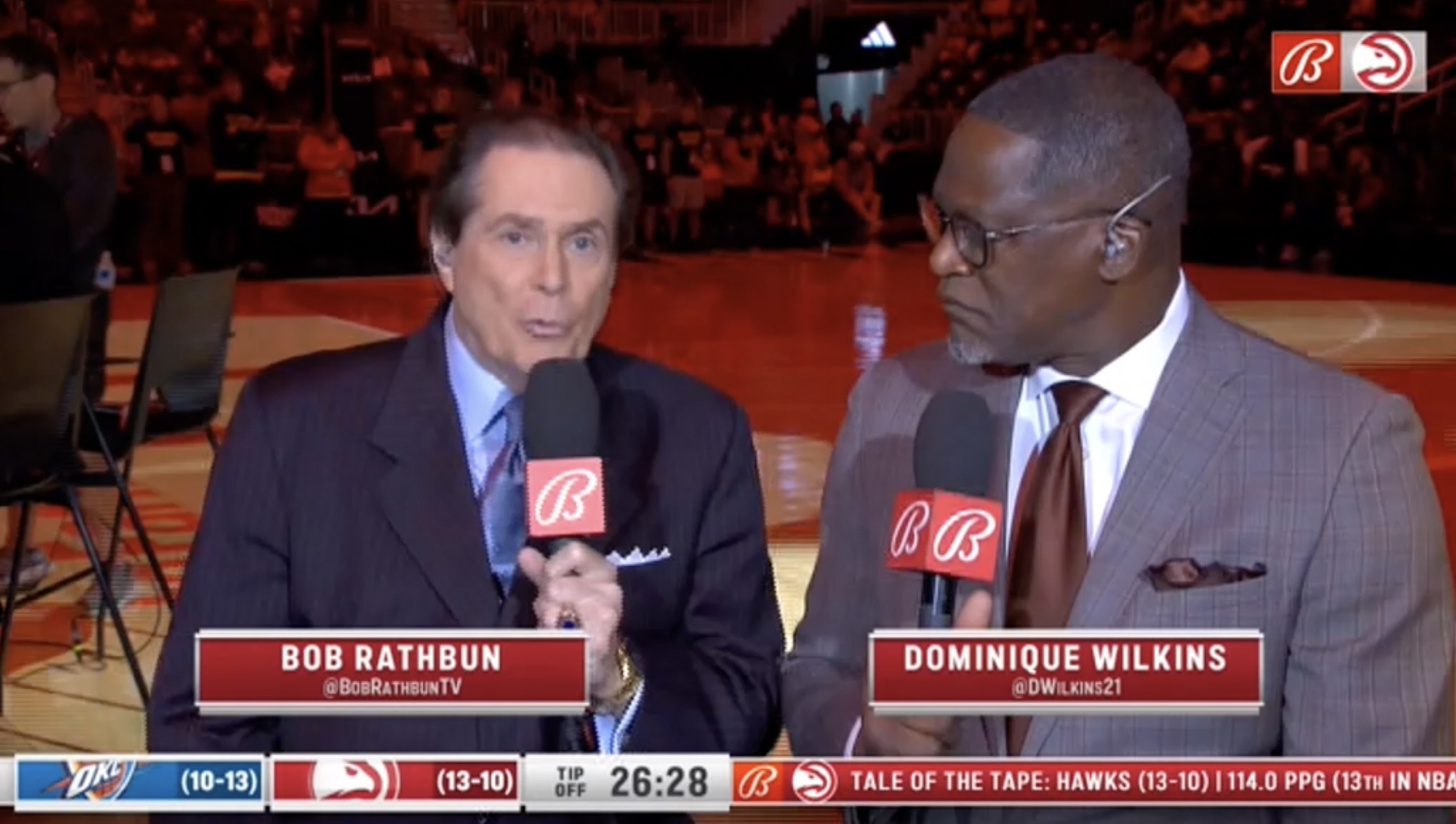 Atlanta Hawks Announcer Suffers Scary On Air Emergency Before Going To Hospital