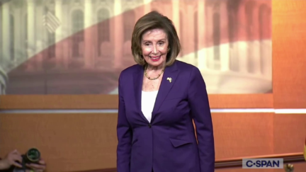 Pelosi Reveals Husband's NFL-Related First Words After Surgery As Reporters Pepper Her With Football Questions