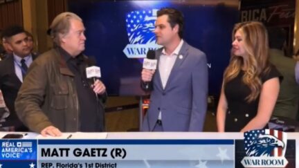 Matt Gaetz dings Donald Trump