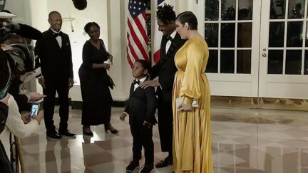 WATCH Jon Batiste's Little Nephew Steals The Show With Adorable State Dinner Entrance