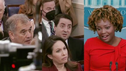 WH Reporters Push Biden Spox Jean-Pierre To Explain How 'Religious Protections' in Marriage Law Don't Codify Discrimination