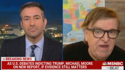 Michael Moore Claims Trump's 'Clever' At Appearing 'Stupid,' Dusts Off Hitler Comparison for MSNBC Appearance