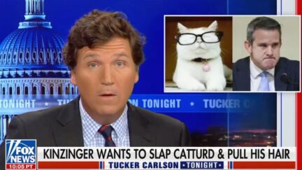 Tucker Carlson Bids Farewell to 'Weepy Man' Adam Kinzinger