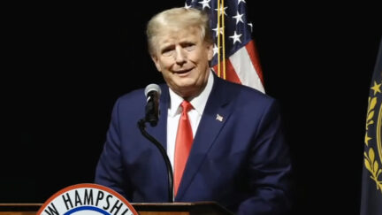Donald Trump acts out Hunter and Joe talking about 'laptop from hell'